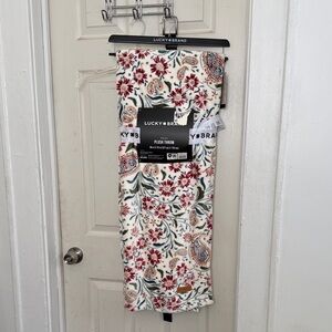 Lucky Brand Paisley Floral Plush Throw